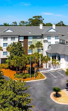 Exterior of hotel