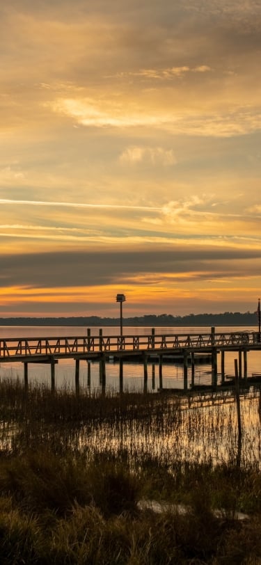 may river sunset