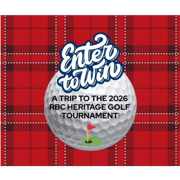 Win A Trip to the 2026 RBC Heritage on Hilton Head Island - Enter To Win